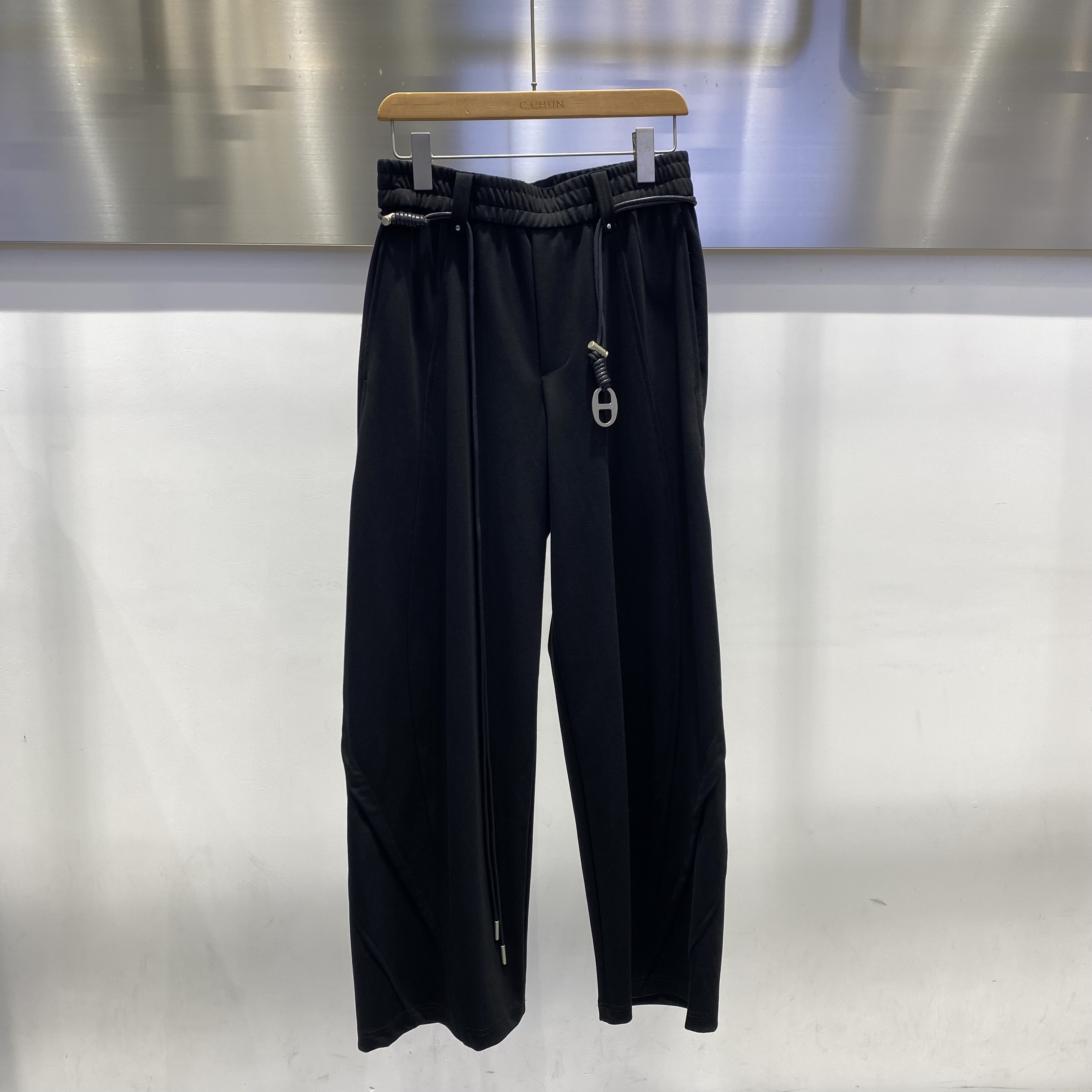 2026新款春装美式高街设计感垂坠直筒牛仔裤男女新款复古宽松休闲