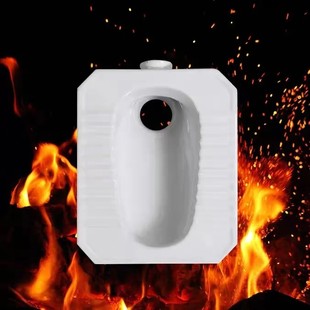 农村蹲便器旱厕直通老款旧房改造移动集成房蹲坑