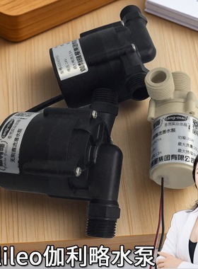 12vcpu的车载家用24v微量无刷小型电静音发动机循环气水泵高温泵