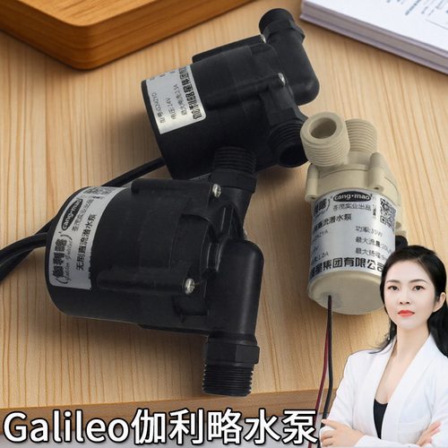 12vcpu的车载家用24v微量无刷小型电静音发动机循环气水泵高温泵