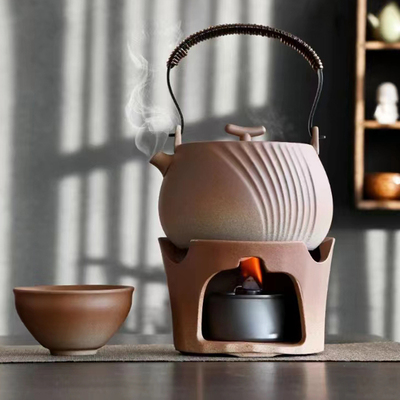 千禹兴复古风陶瓷煮茶炉温茶器