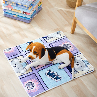 毛绒宠物地垫睡狗狗猫咪睡觉垫隔凉地毯兔子窝狗窝毯子