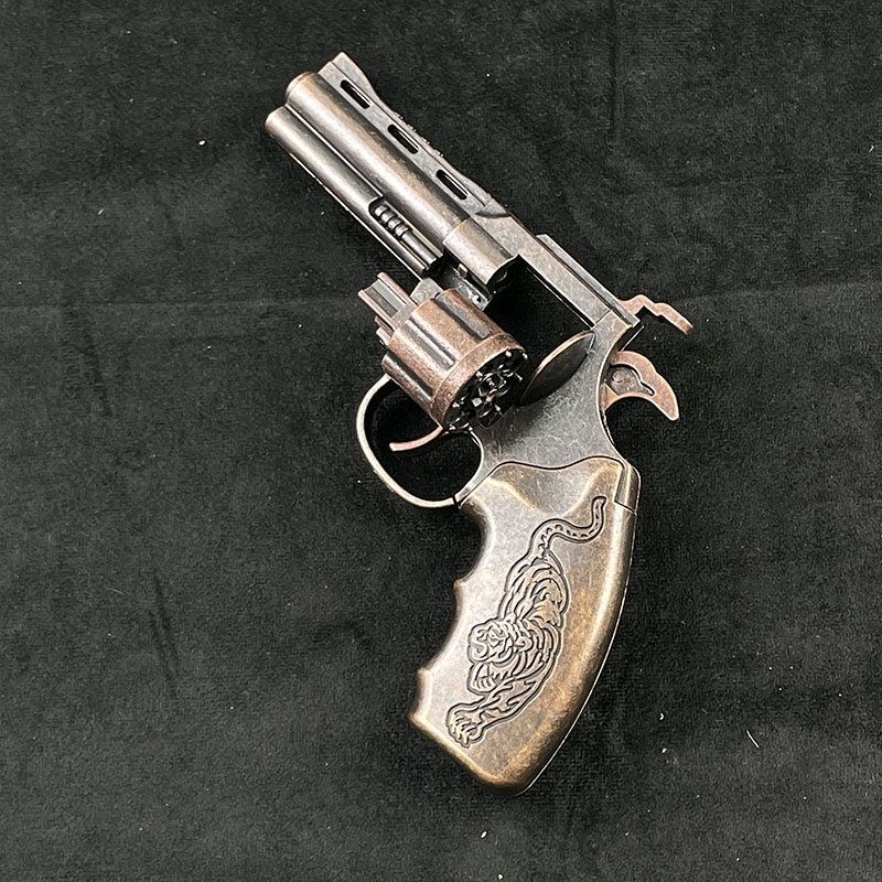 纸炮枪玩具枪左轮砸炮枪