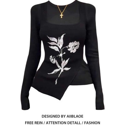 韩系复古内搭长袖T恤女秋冬新款