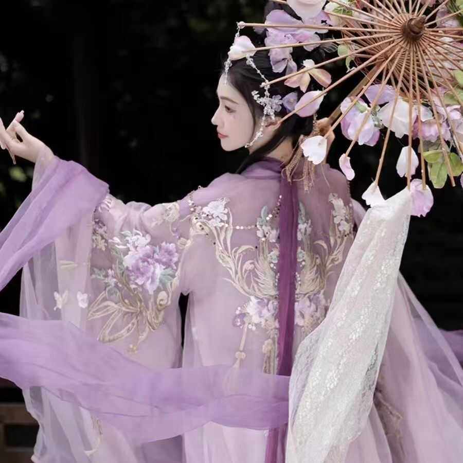 【芍药】原创汉服女刺绣诃子裙改良汉元素齐胸唐春款套装2024超仙,女装/女士精品,汉服套装,淘宝优惠券,粉丝福利购,淘宝优惠卷