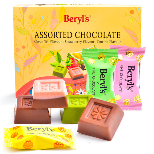 马来西亚进口beryls多口味巧克力