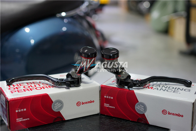 意大利布雷博brembo直推泵cnc一体锻造手泵摩托车刹车离合上泵