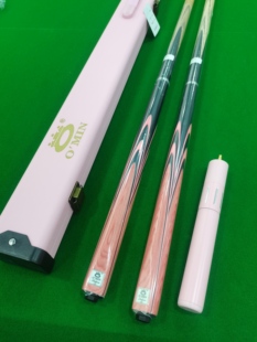 奥秘紫霞台球杆，中式黑八小头杆，台球器材，顺丰包邮