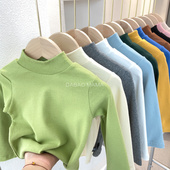 卖了5年回头客高 秋冬季 男童装 纯棉打底衫 中领加厚儿童宝宝t恤