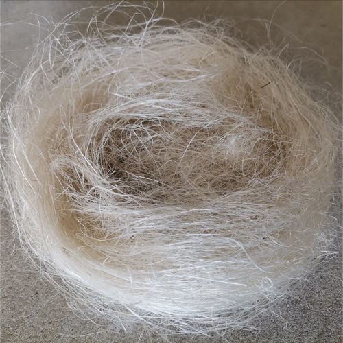 麻丝白麻丝礼盒装饰填充天然种植麻纤维拉菲草丝古建鸟巢