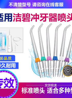 适用洁碧冲牙器喷头WP100/112/450/462/861EC/GS8-1WF02/03EC配件