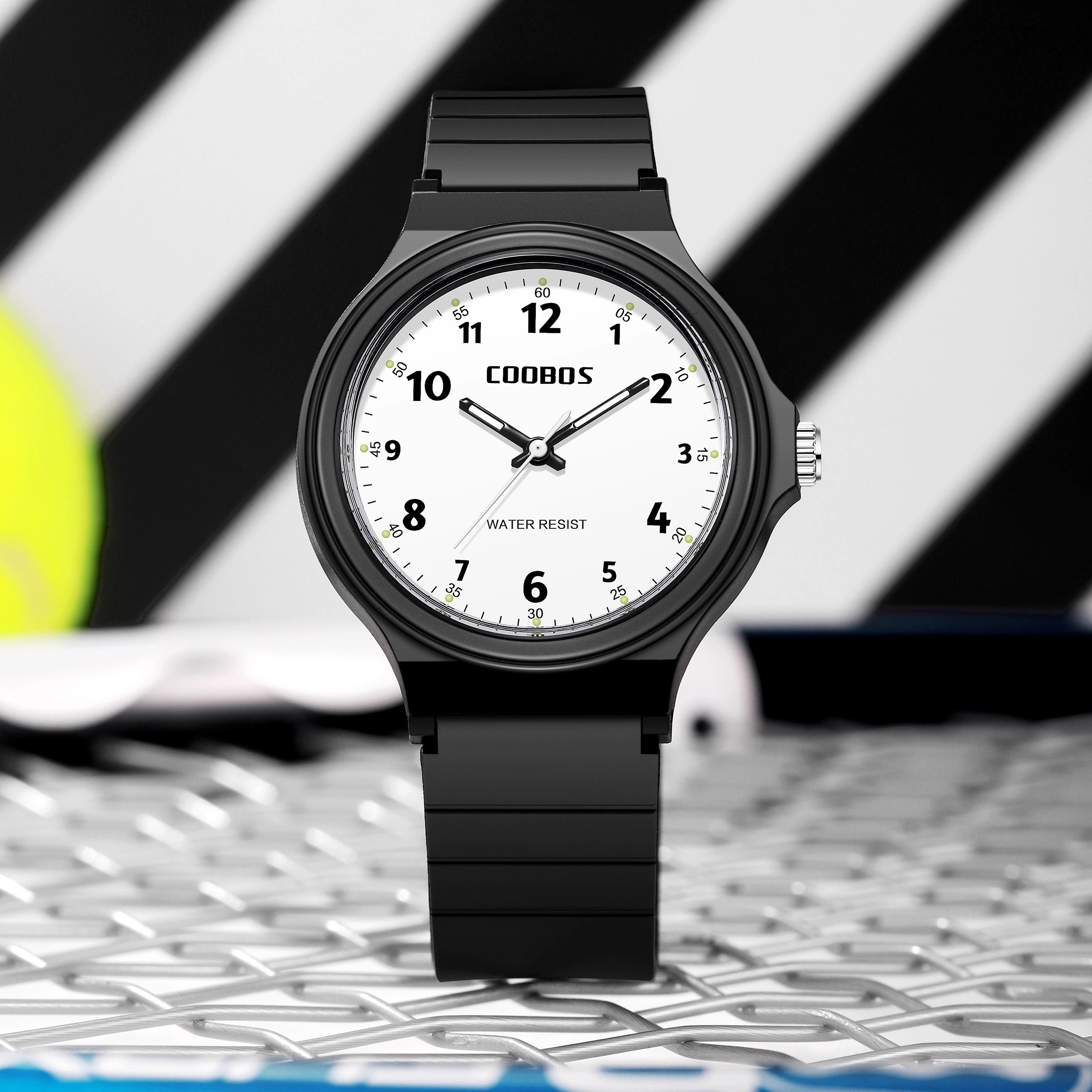 考试手表简约学生静音石英手表