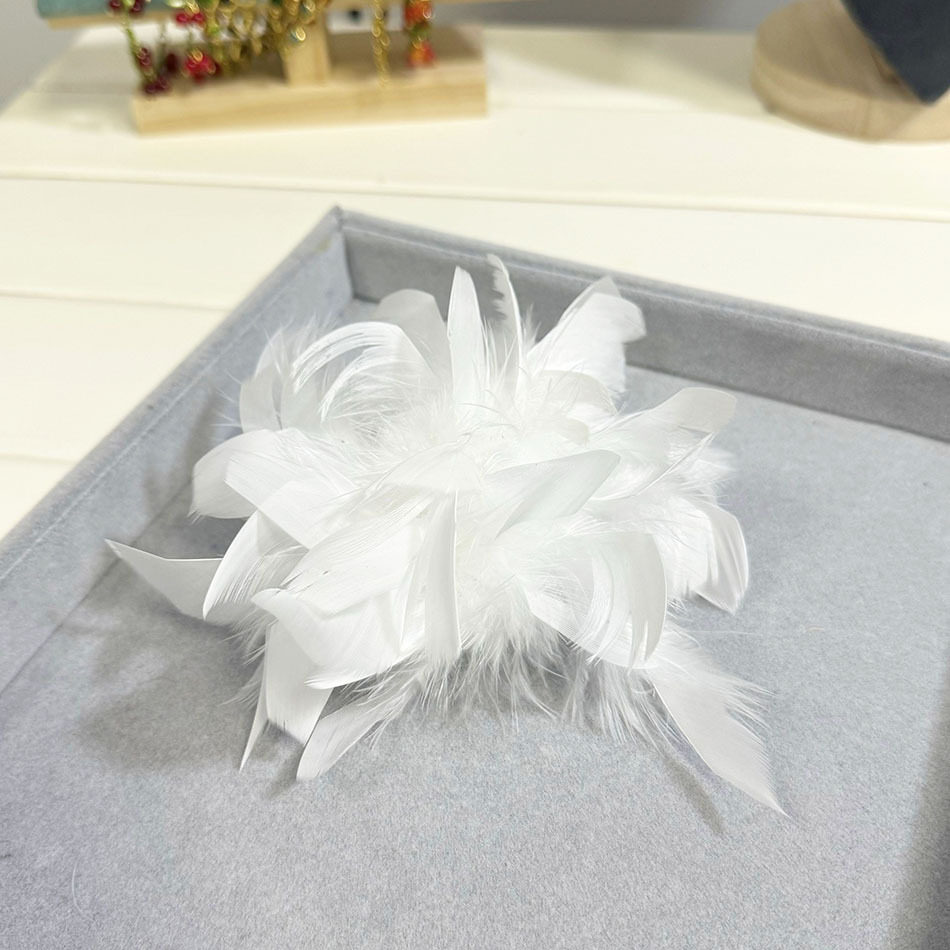 服装羽毛胸针胸花别针礼服帽子装饰饰品