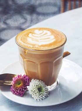 法国DURALEX进口咖啡杯精致拿铁咖啡杯ins美式咖啡杯dirty咖啡杯