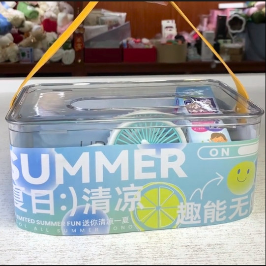 亚克力伴手礼定制送企业员工实用小礼品清凉夏季礼物公司防暑降温