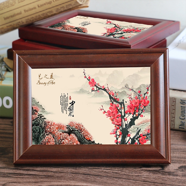 复古相框摆台实木美式