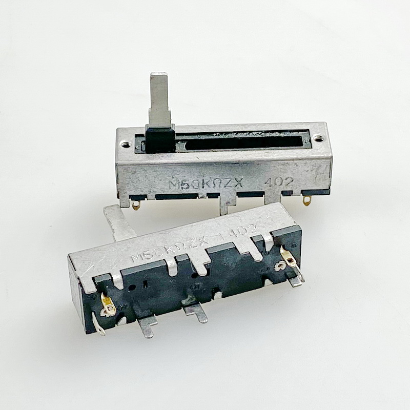 松下MAL 50mm 4脚单联直滑电位器 A50K  调音台推子 柄长20mm