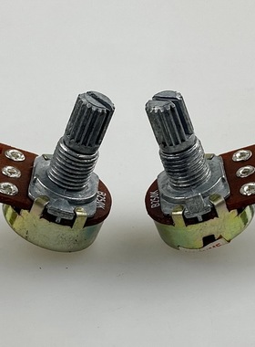 16型 3脚单联电位器 B250K 弯脚 立式 功放音响音箱音量调节