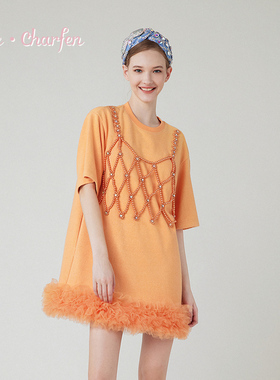 朝峰时尚气质百搭显瘦连衣裙女CFE1C527-5031G拍下接受劝退