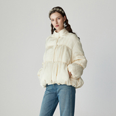 CHARFENJRIS冬季 6152Y 羽绒服外套FJE5E681 新款 休闲百搭白色均码