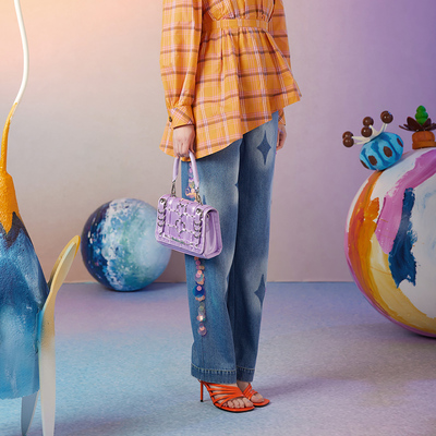 牛仔当天发星星喷色CHARFENM