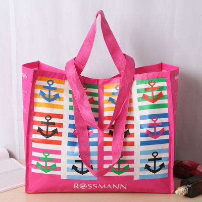 丽新布！双手提单肩防水防脏可折叠脏衣收纳袋大容量购物袋环保袋