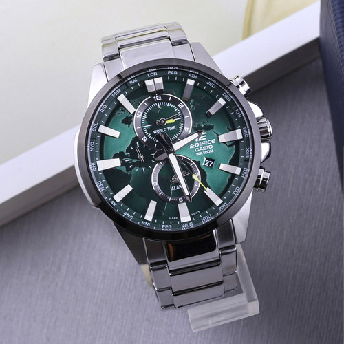 卡西欧地球之心太阳能学生手表男