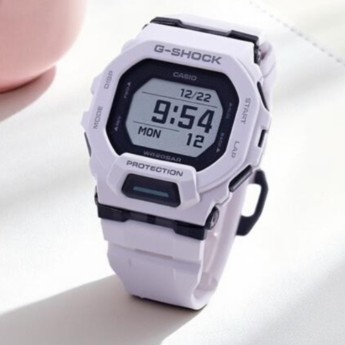 卡西欧GBD200 G-SHOCK透明方块大屏夜跑步测速蓝牙手表 GBD-200SM - 封面