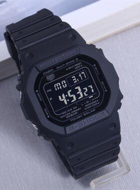 卡西欧初代原点方块 GSHOCK限定款太阳能电波防水手表男 GW-5000