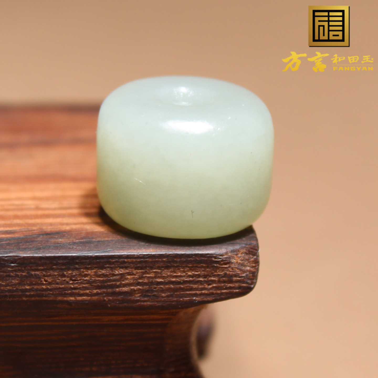 方言和田玉高脂糯且末蓝配饰吊坠