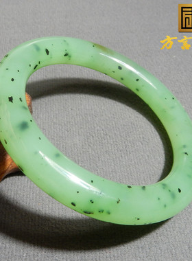 方言和田玉正品俄料老坑碧玉