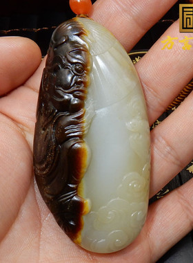 方言和田玉特惠仅仅皮白玉籽料