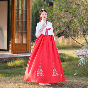 2026锦缎新款韩服网红旅拍