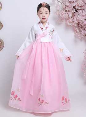 儿童韩服宝宝礼服公主裙