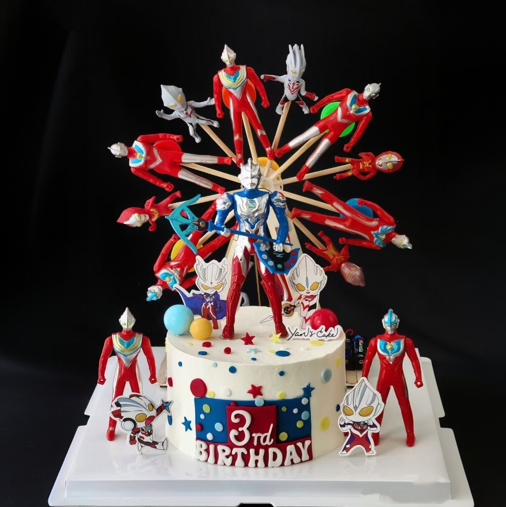 摩天轮风车蛋糕装饰DIY配件彩票蛋糕烘焙装扮道具生日蛋糕装饰