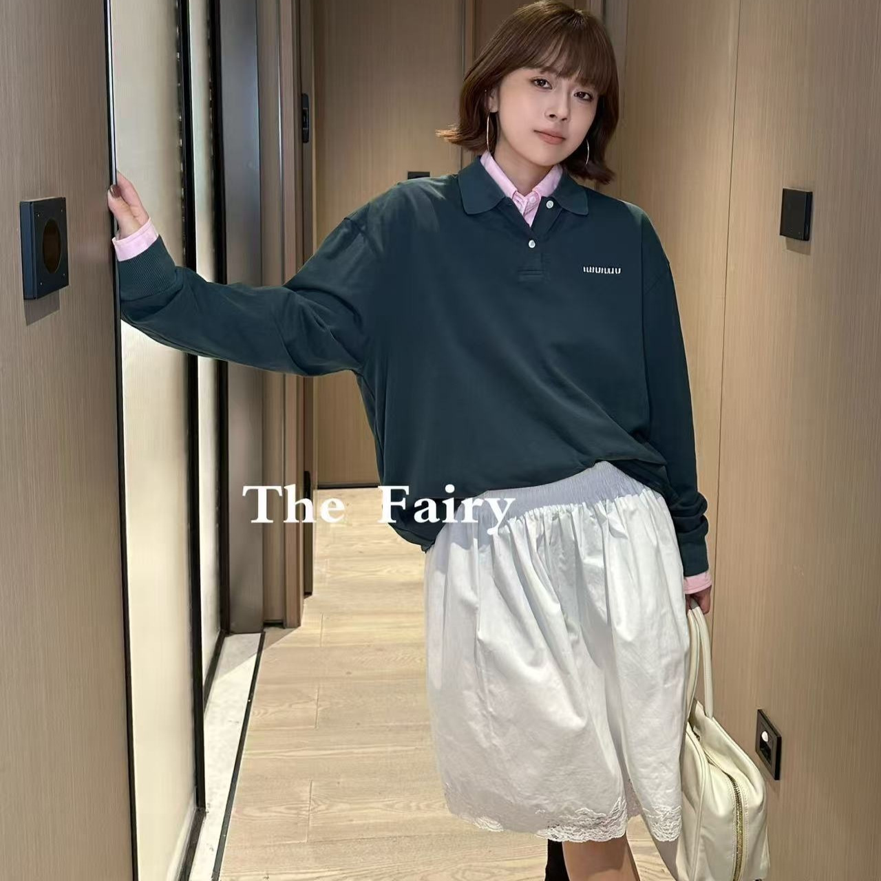 白色蕾丝花边半裙女2025年夏季新款打底短裙宽松休闲时尚热销潮