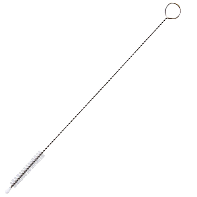 可弯曲吸管刷多功能奶瓶清洁刷细长杯盖奶嘴刷不锈钢软毛刷通奶嘴