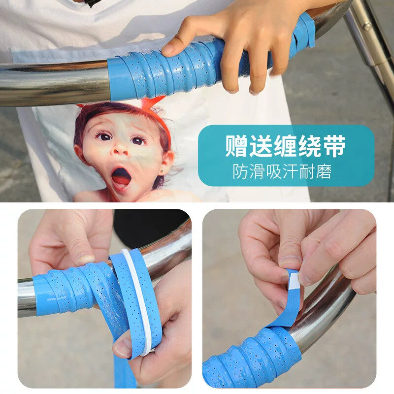 不锈钢旱冰鞋学轮滑助学器溜冰防摔器学步车儿童三脚架子现代简约