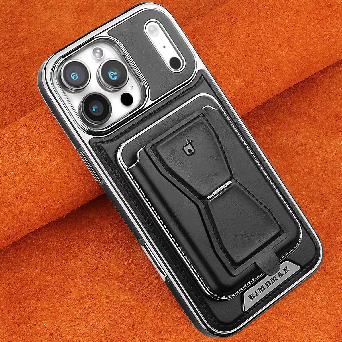 苹果17Promax高档皮质手机壳