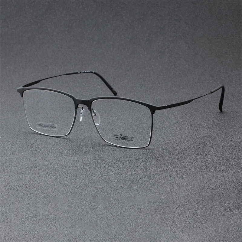 新款Silhouette诗乐眼镜架男女士商务方框舒适全框可配近视2946