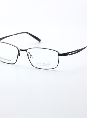 品牌特价眼镜男士商务全框钛合金眼镜光学近视眼镜架CH29540