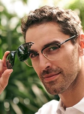 TomFord套镜汤姆福特眼镜架眉框吸镜夹片男磁吸可配近视镜FT5683