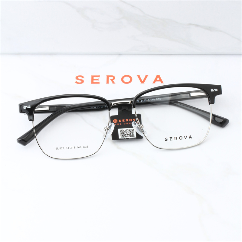 施洛华眼镜架可配近视