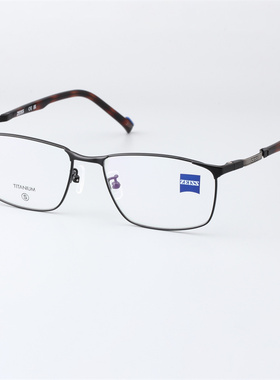 德国蔡司近视眼镜框时尚休闲全超轻框板材眼镜架男女款ZS22121LB