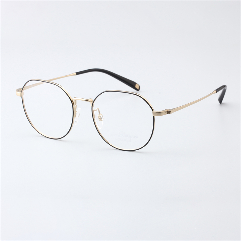 品牌特价气质复古线钛男款眼镜架