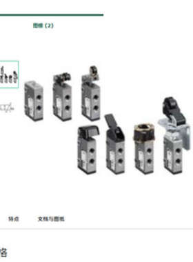 德国安沃池AVENTICS二位三通换向阀0820402002进口