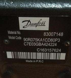 90R075KA1CD80P3C7E03GBA424224 # Danfoss//丹佛斯 液压泵