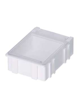 Licefa 8150020 Licefa 1单元透明白色隔间盒 21毫米 x 42.3毫米