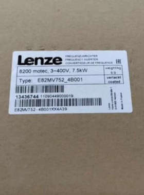 伦茨 变频器E82MV752-4B001 E82EV222K4C