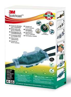 3M 7100229871 3M Scotchcast树脂填充电缆接头套件分支接头类型